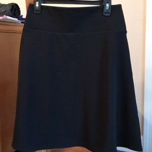 black skirt